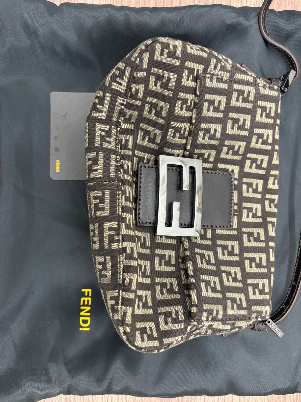 FENDI フェンディ ズッキーノ ミニマンマバケット ハンドバッグ - メルカリ