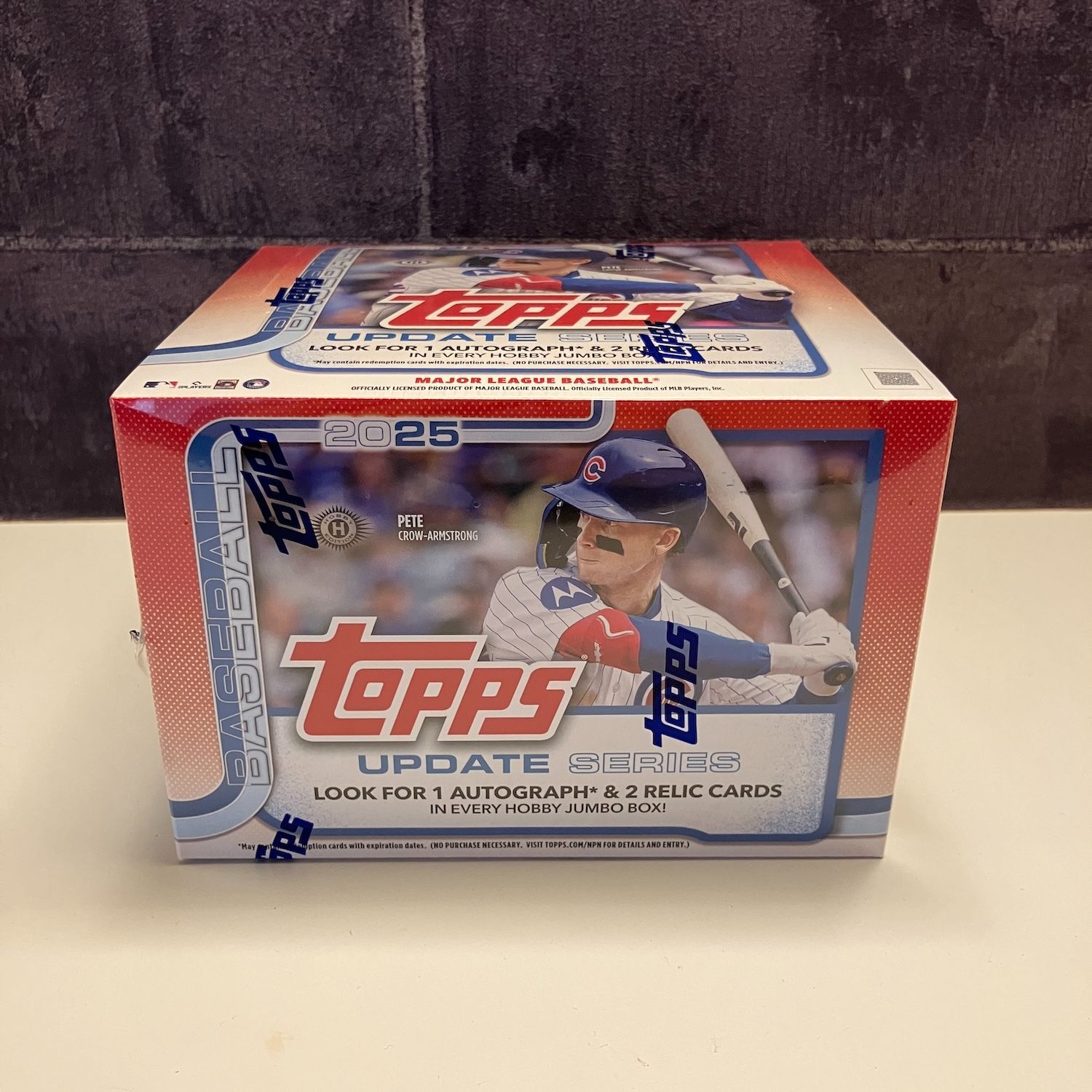 2025 Topps Update Hobby Jumbo ボックス pete crow armstrong MLB メジャー