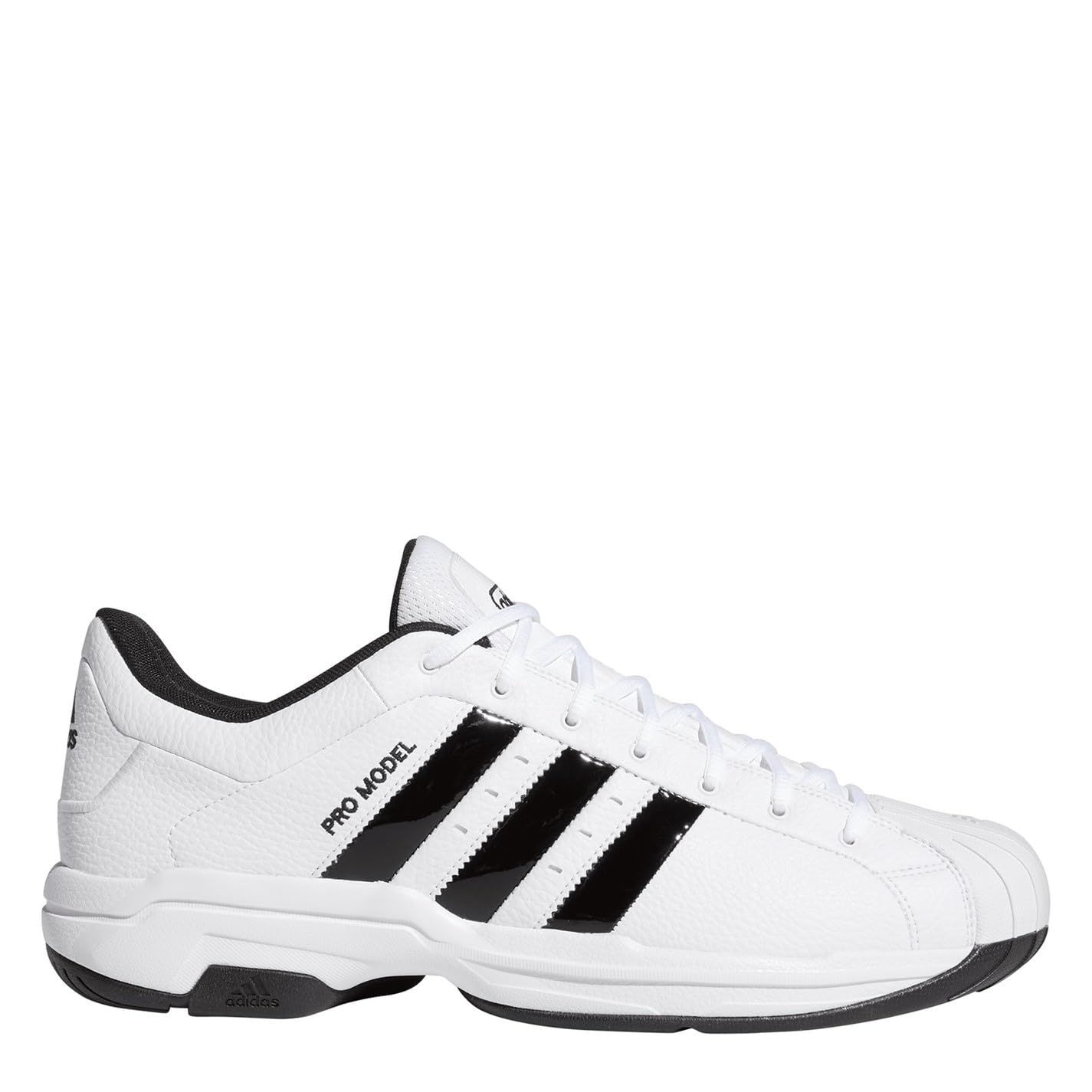 アディダス Pro Model 2 G Low フットウェアホワイト コアブラック FX 4981 FWホワイト 22.0 cm