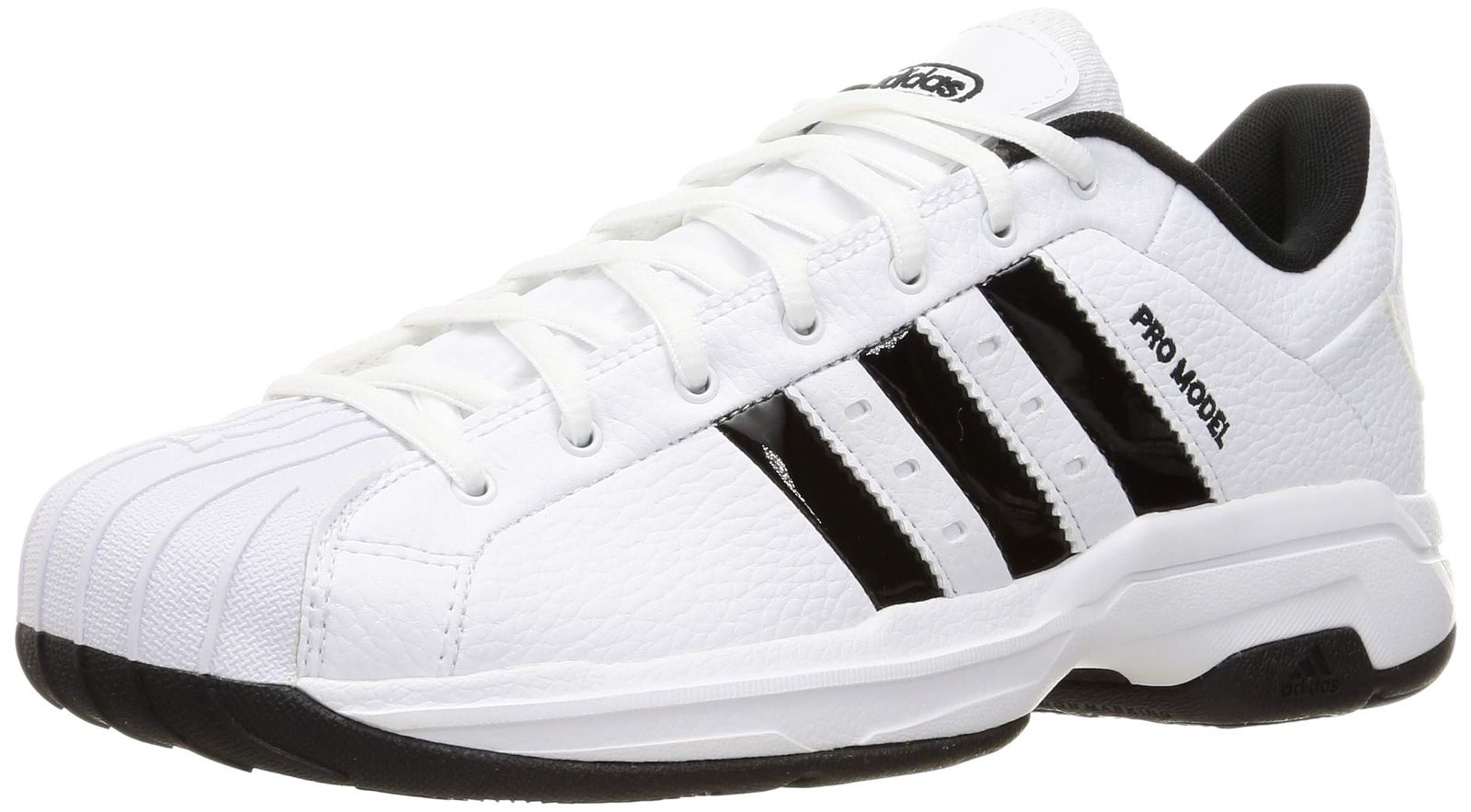 アディダス Pro Model 2 G Low フットウェアホワイト コアブラック FX 4981 FWホワイト 22.0 cm