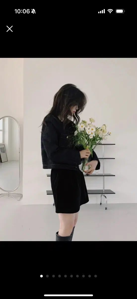 SLOWAND ツイード セットアップ