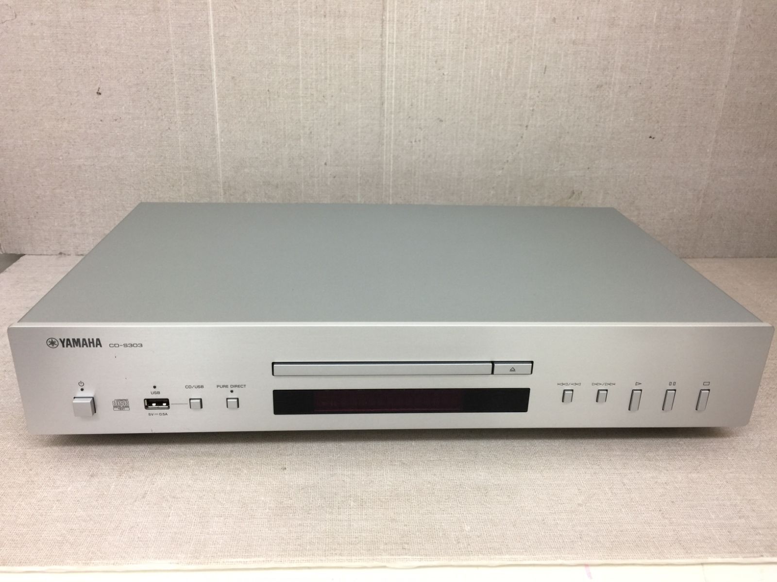 YAMAHA CDレシーバー シルバー CD S 303 N 製 RE 0181