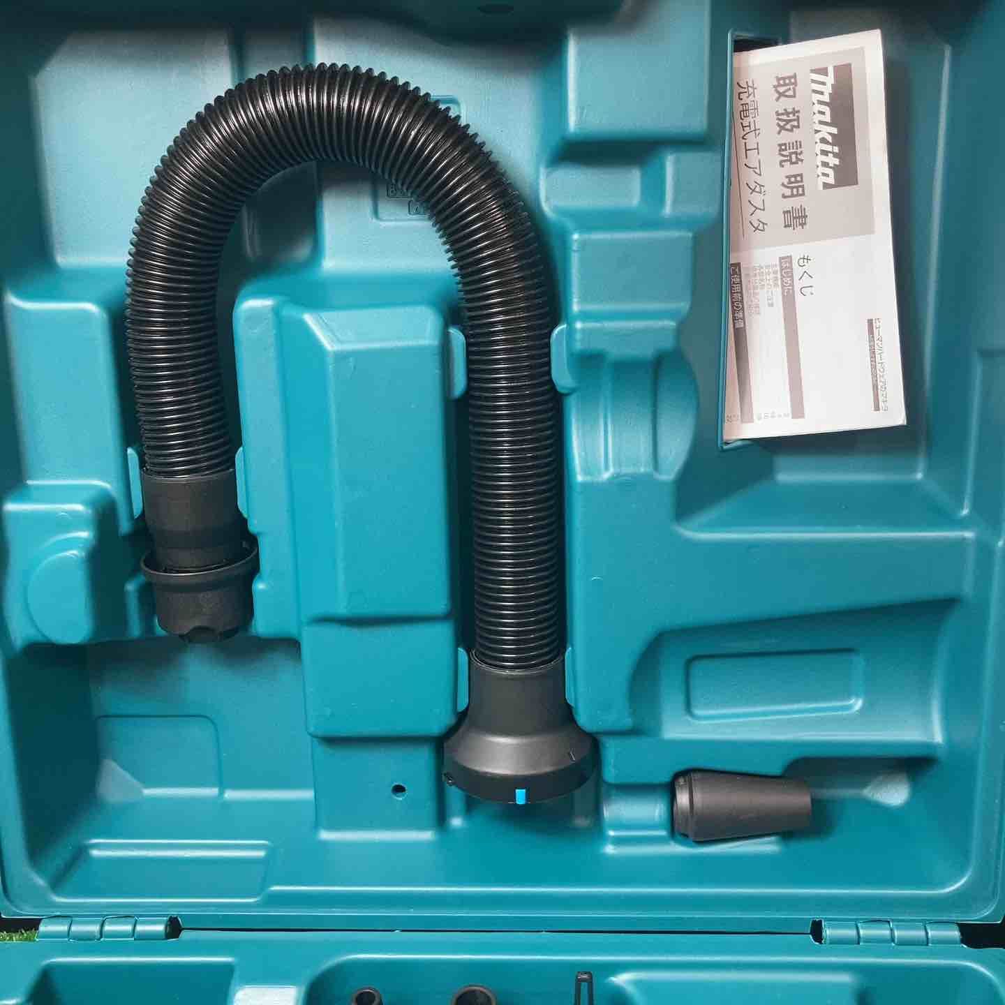 マキタ makita コードレスエアダスタ AS 180 DZ 充電1回のバッテリー 充電器 ケース付