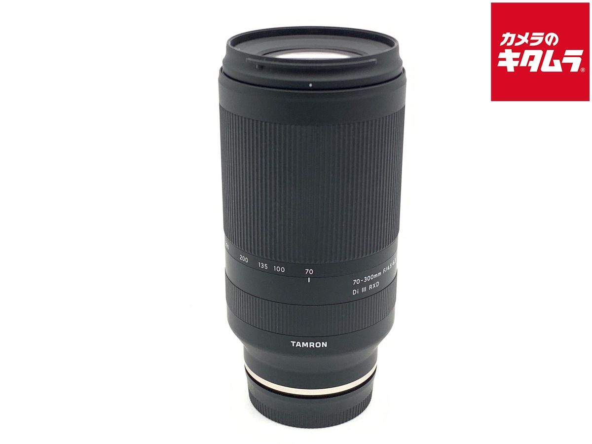 並品 タムロン 70 300 mm F 4 5 6 3 Di III RXD ソニーEマウント用 Model A 047
