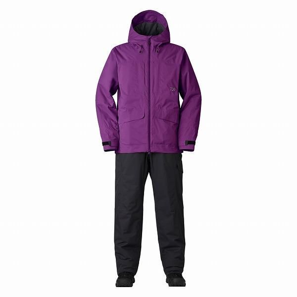 ダイワ DW 3224 レインマックス アングラーズウィンタースーツ パープル XL