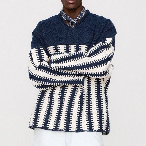 KITH NYC キスニューヨークシティ 25SS Long Sleeve Crochet Malik