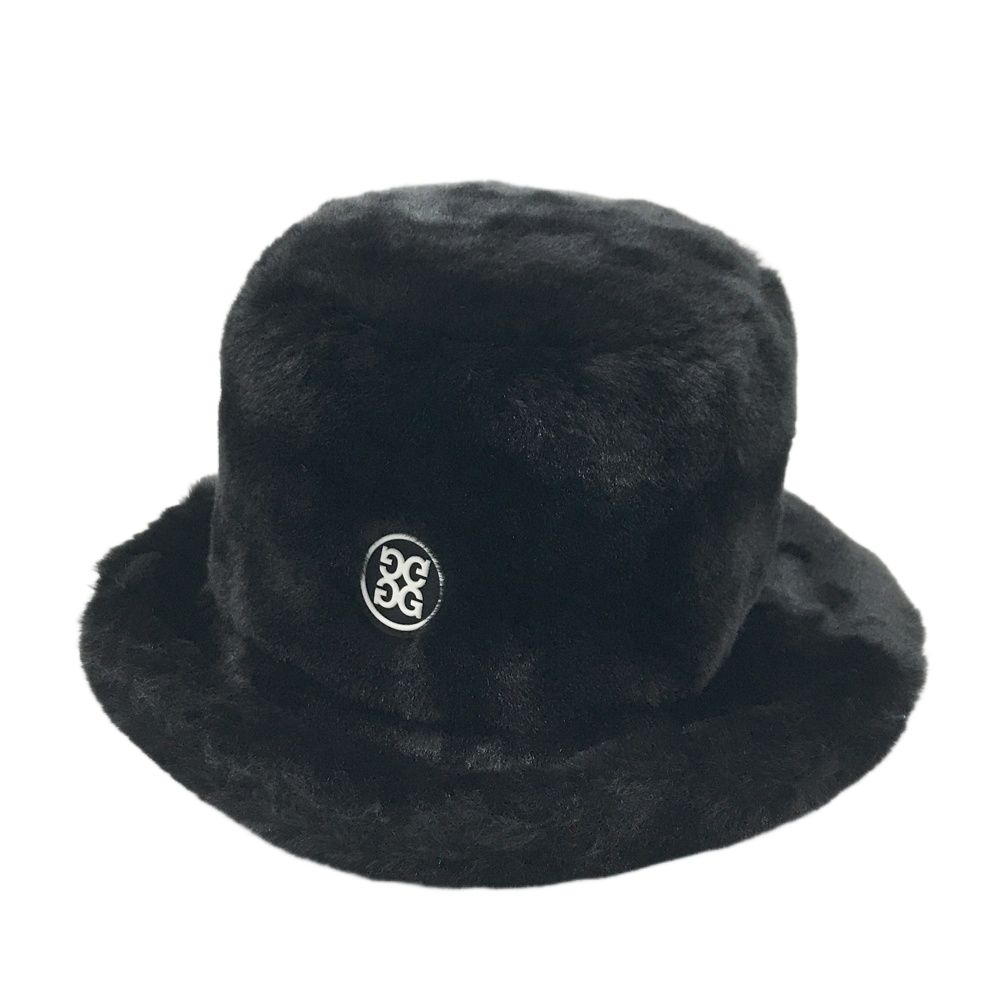 G/FORE ジーフォア ファー バケットハット ブラック系 1098
