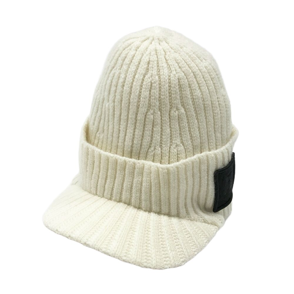 GOLF ブリーフィング ビーニー ニットキャップ ホワイト系 ゴルフウェア ストスト