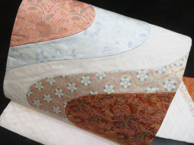 a2507-59 名古屋帯 九寸 美品 正絹 着物 名古屋仕立て - メルカリ