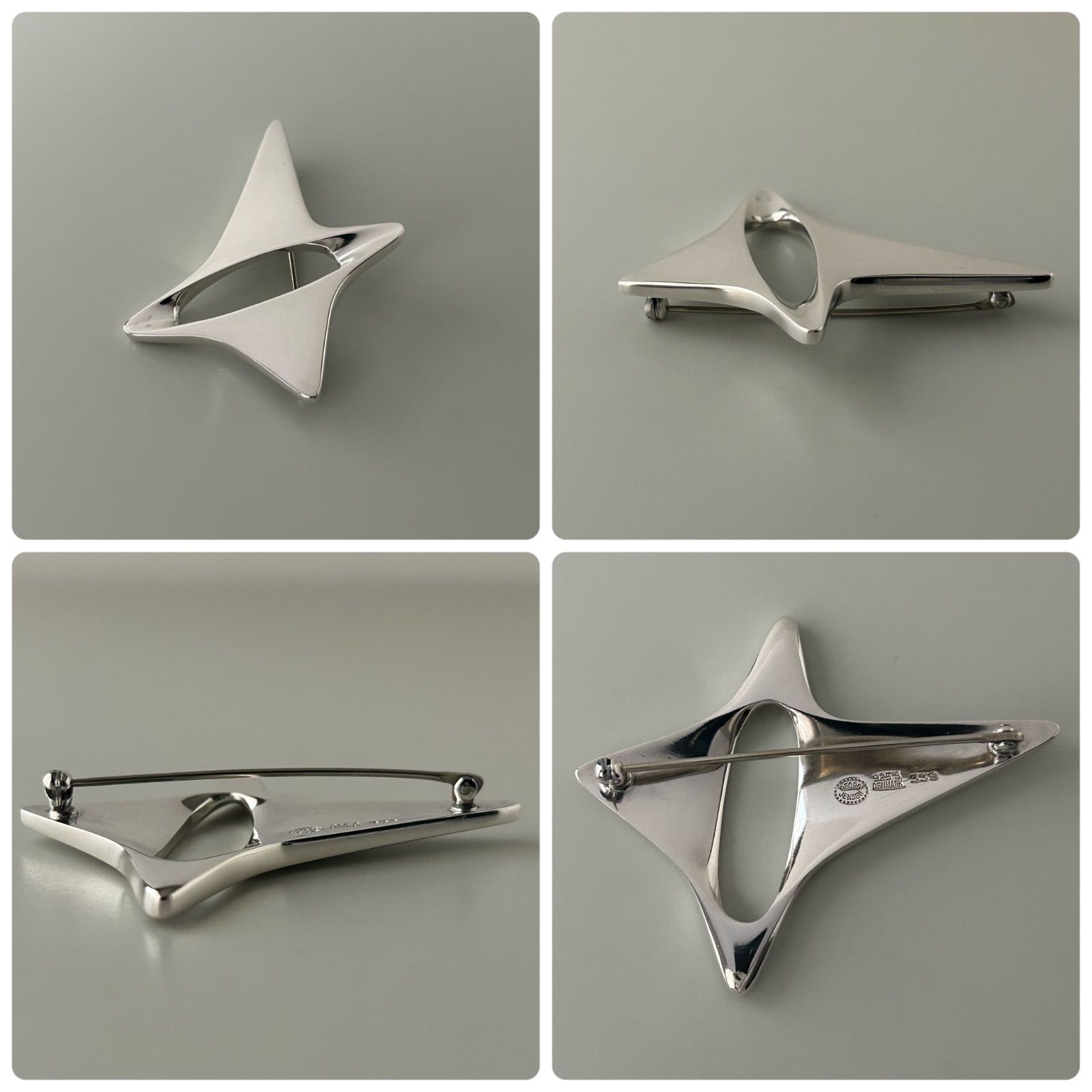 ジョージジェンセン ブローチ 339 AG925 ヴィンテージ ヘニング