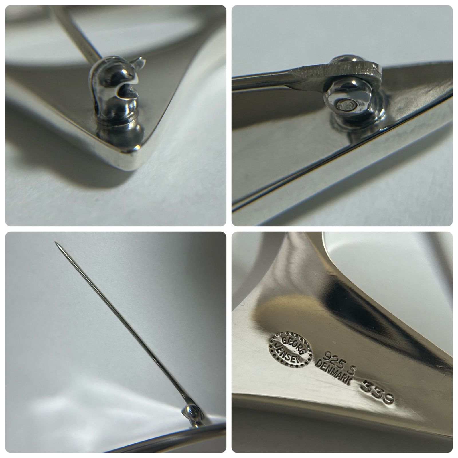 ジョージジェンセン ブローチ 339 AG925 ヴィンテージ ヘニング