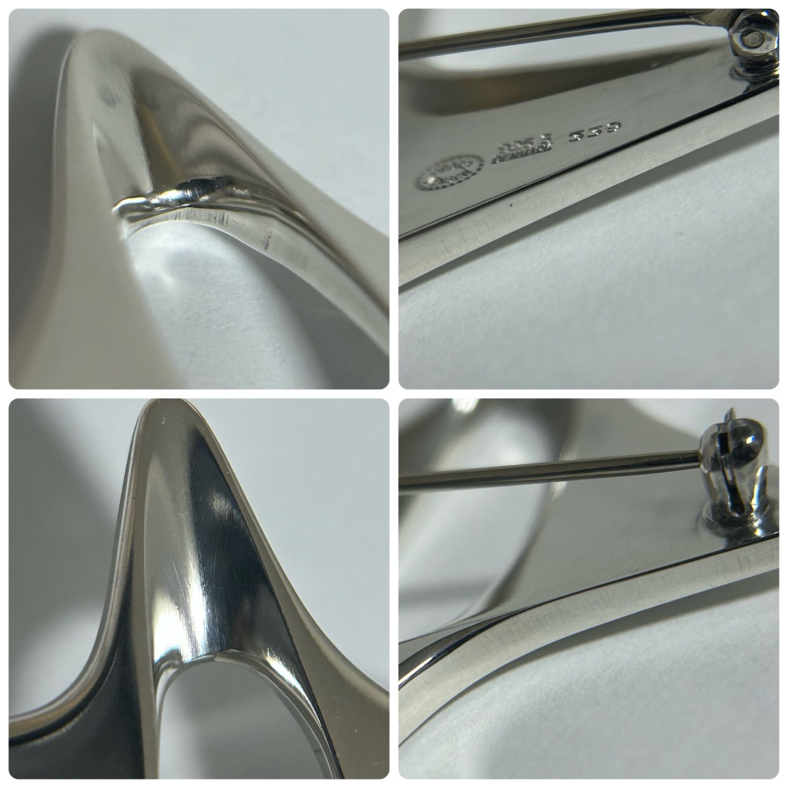 ジョージジェンセン ブローチ 339 AG925 ヴィンテージ ヘニング