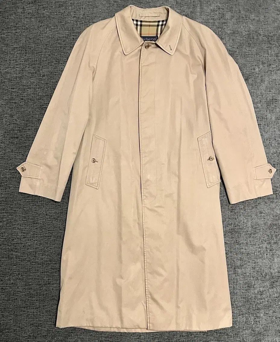 90 s バーバリー バルマカーン ステン コート ベージュ