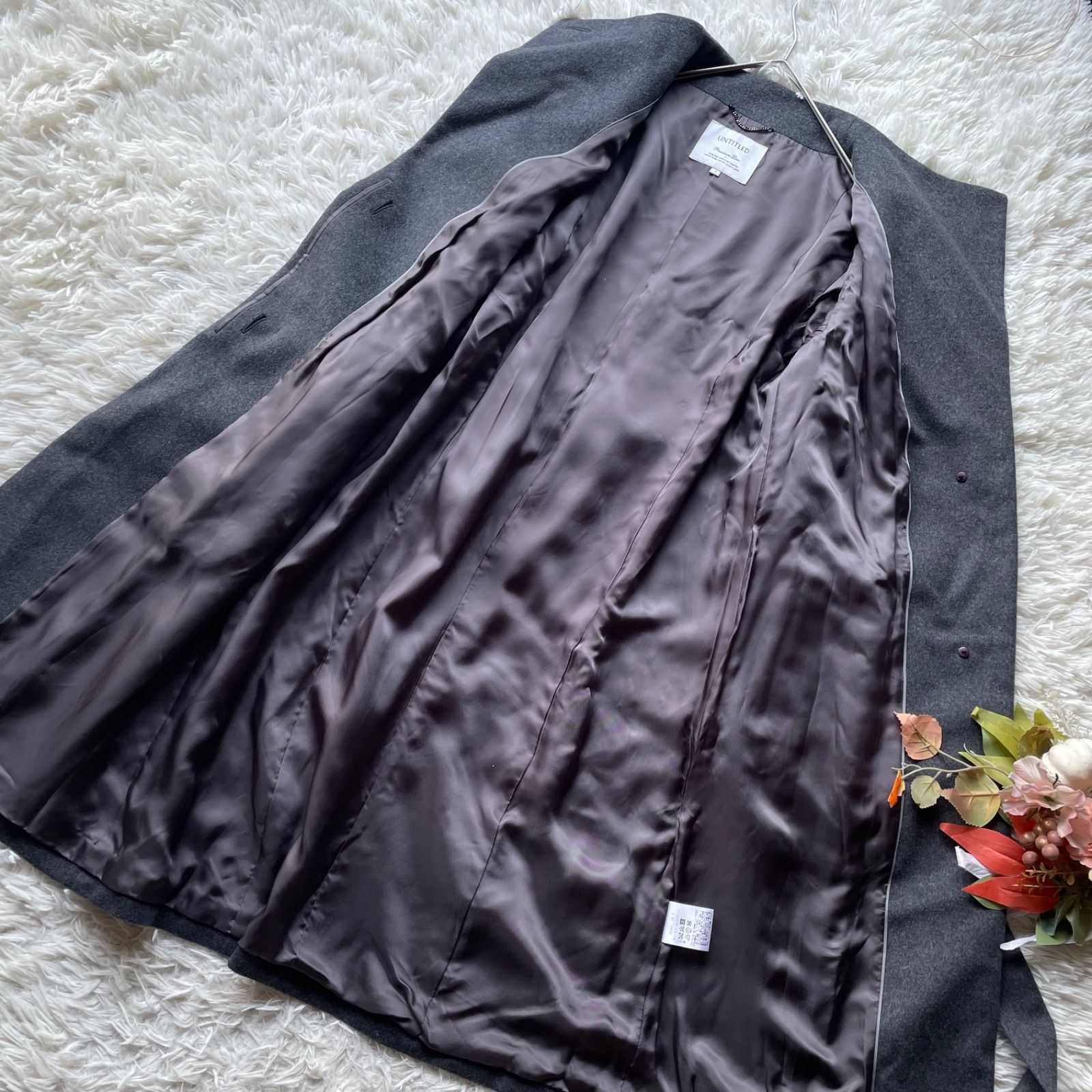 美品 UNTITLED Premium Line アンタイトル プレミアムライン ウール100 