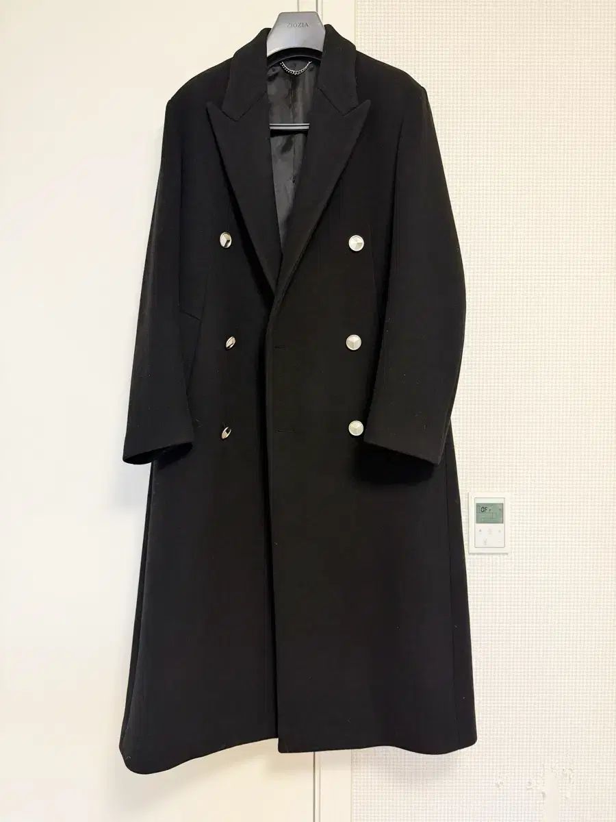 SYSTEM homme カシミア ブレンディッド ダブルコート