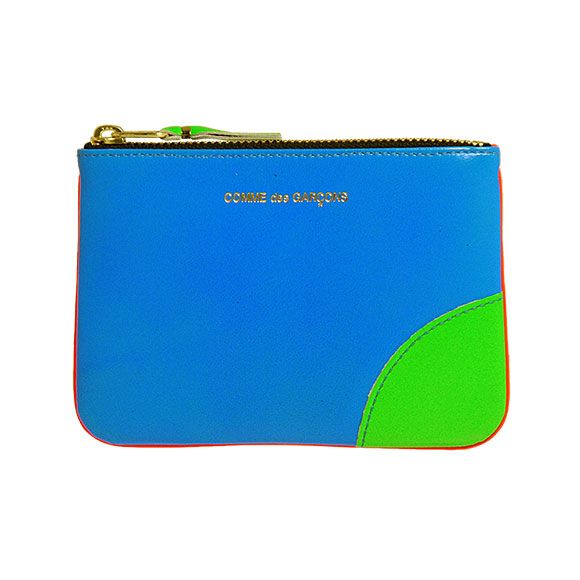 コムデギャルソン COMME DES GARCONS 財布 ポーチ コインケース SUPER FLUO ZIP POUCH スーパーフロー レディース メンズ