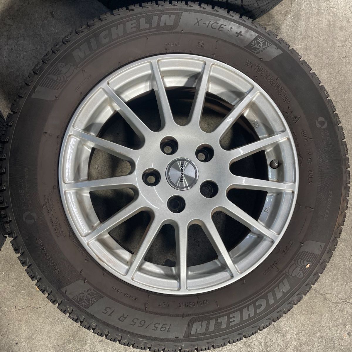 Weds IRVINE F 01 15インチタイヤホイールセット PCD 108 グランドC 4ピカソなど