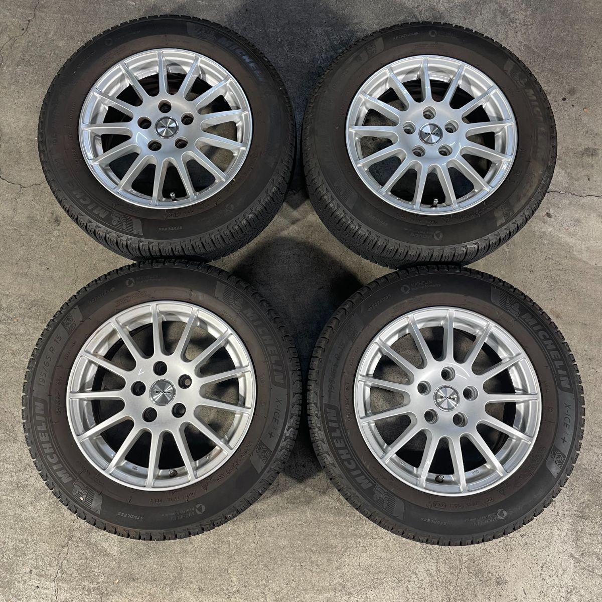 Weds IRVINE F 01 15インチタイヤホイールセット PCD 108 グランドC 4ピカソなど