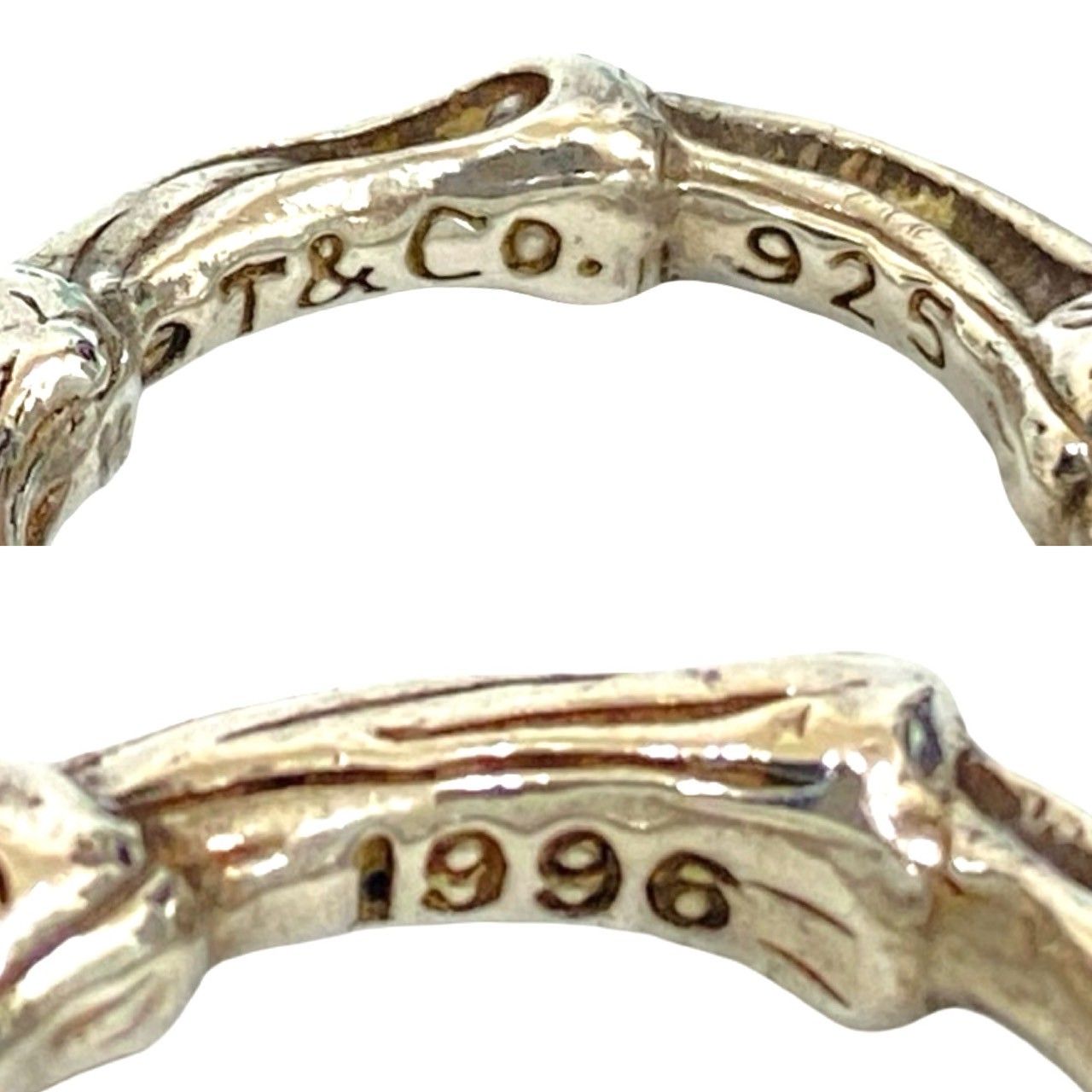 袋付き TIFFANY-Co. ティファニー バンブー リング シルバー925 指輪 5号 レディース 小物 シルバー 23620