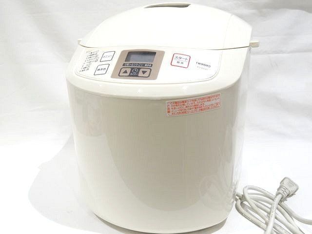 通電確認済み TWINBIRD ツインバード ホームベーカリー ◇ PY-4435