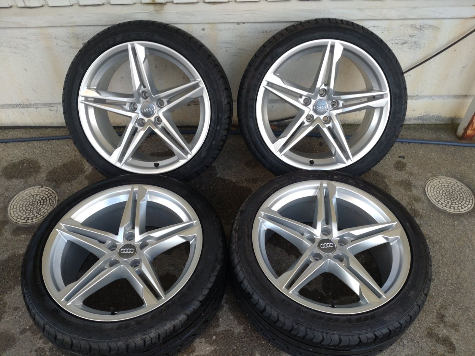 アウディ A 5 スポーツバック Sライン 18インチ 8 J 29 PCD 112 H ＆JOYROAD SPORT RX 6 245 40 R 18