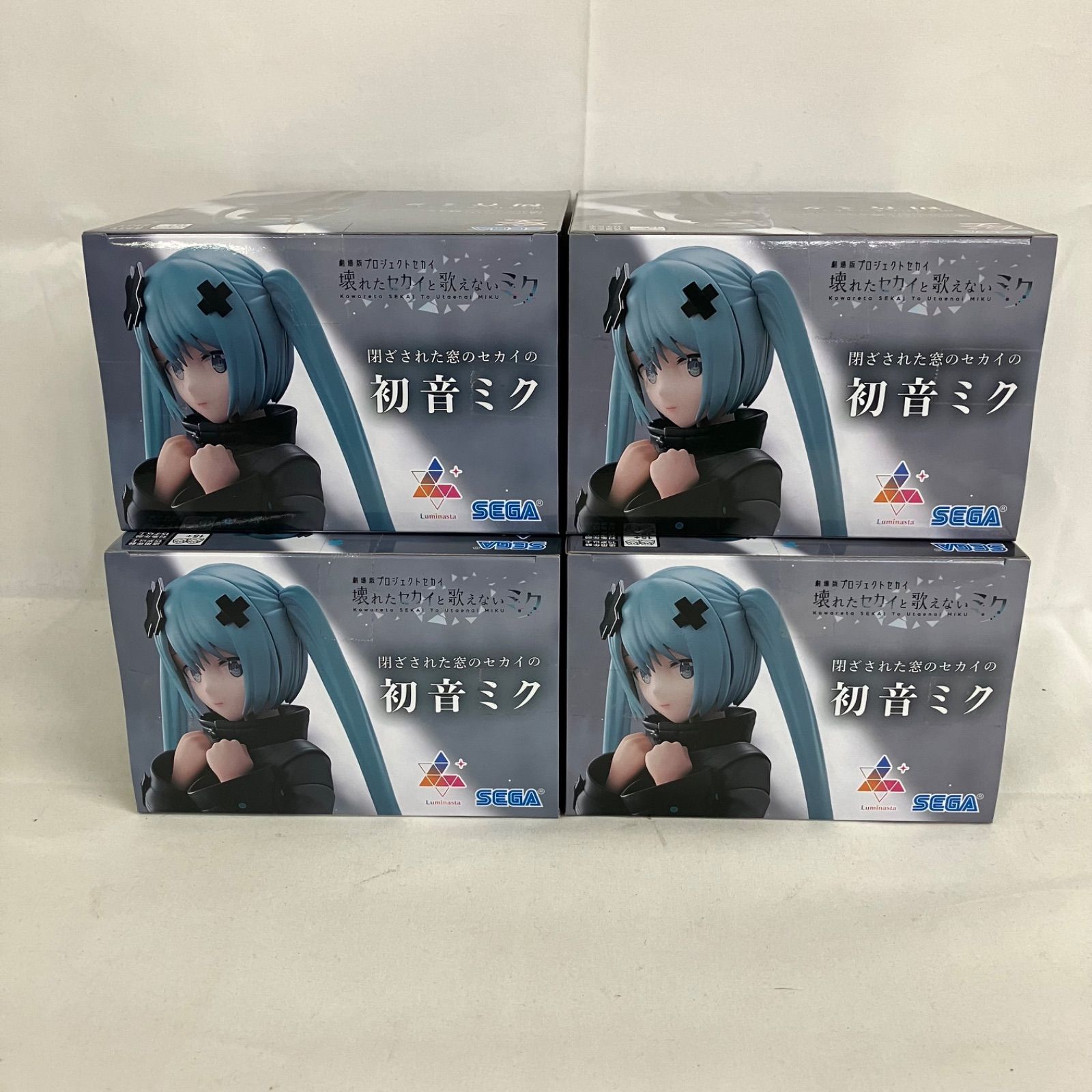 未開封 初音ミク Luminasta 劇場版プロジェクトセカイ 壊れたセカイと