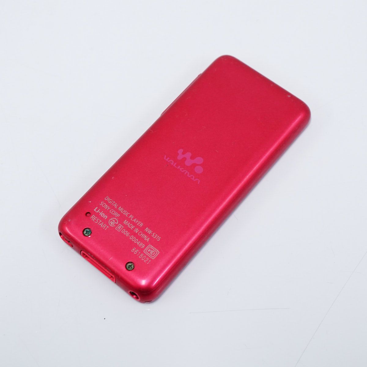 ソニー 【中古動作品】SONY ウォークマン NW-S315 16GB ピンク WM-PORT