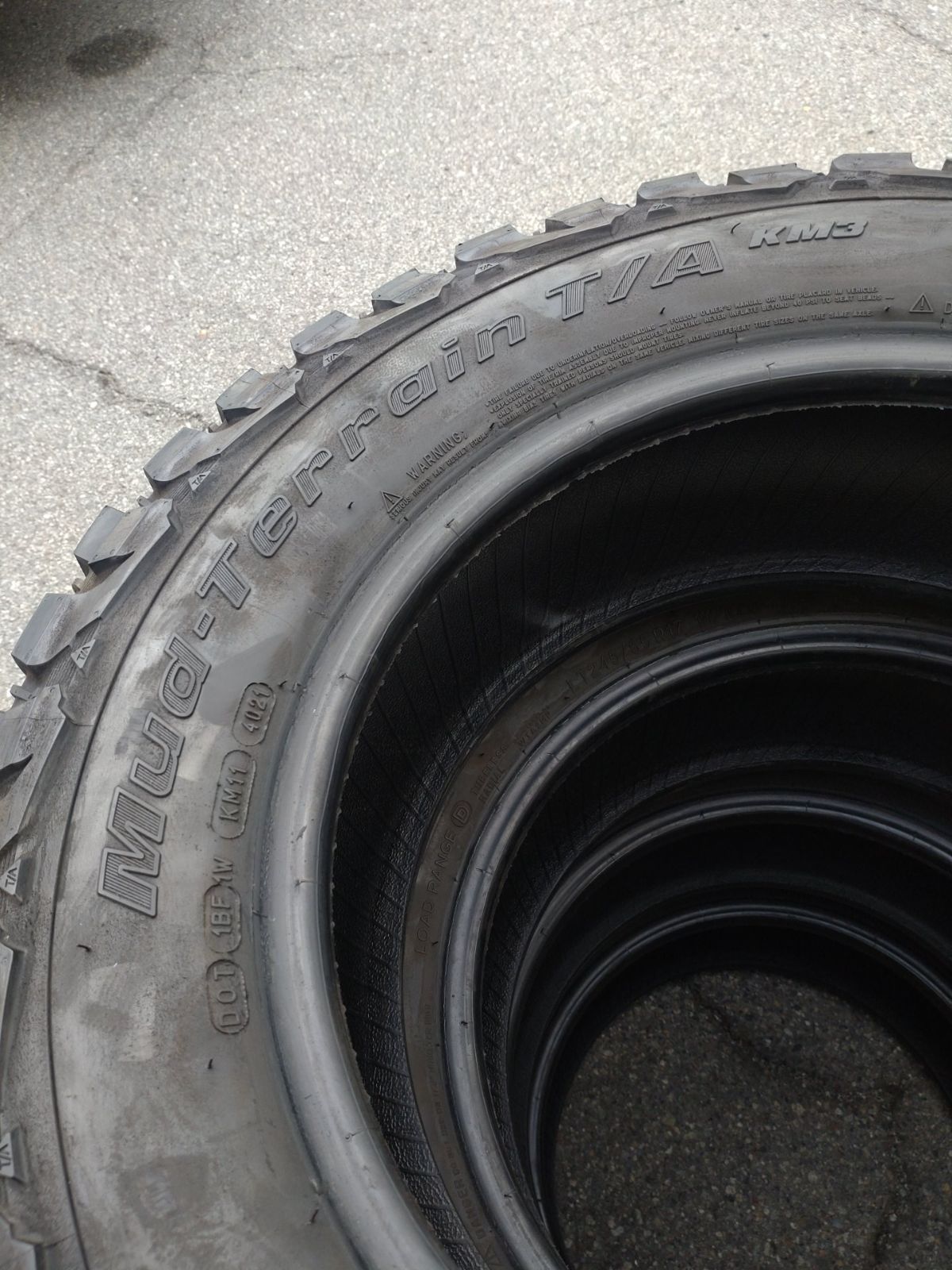  BFGoodrich Mud Terrain T A KM 3 245 65 R 17 タイヤ 4本セット ハリアー RAV 4 エクストレイル等 17インチ オフロード