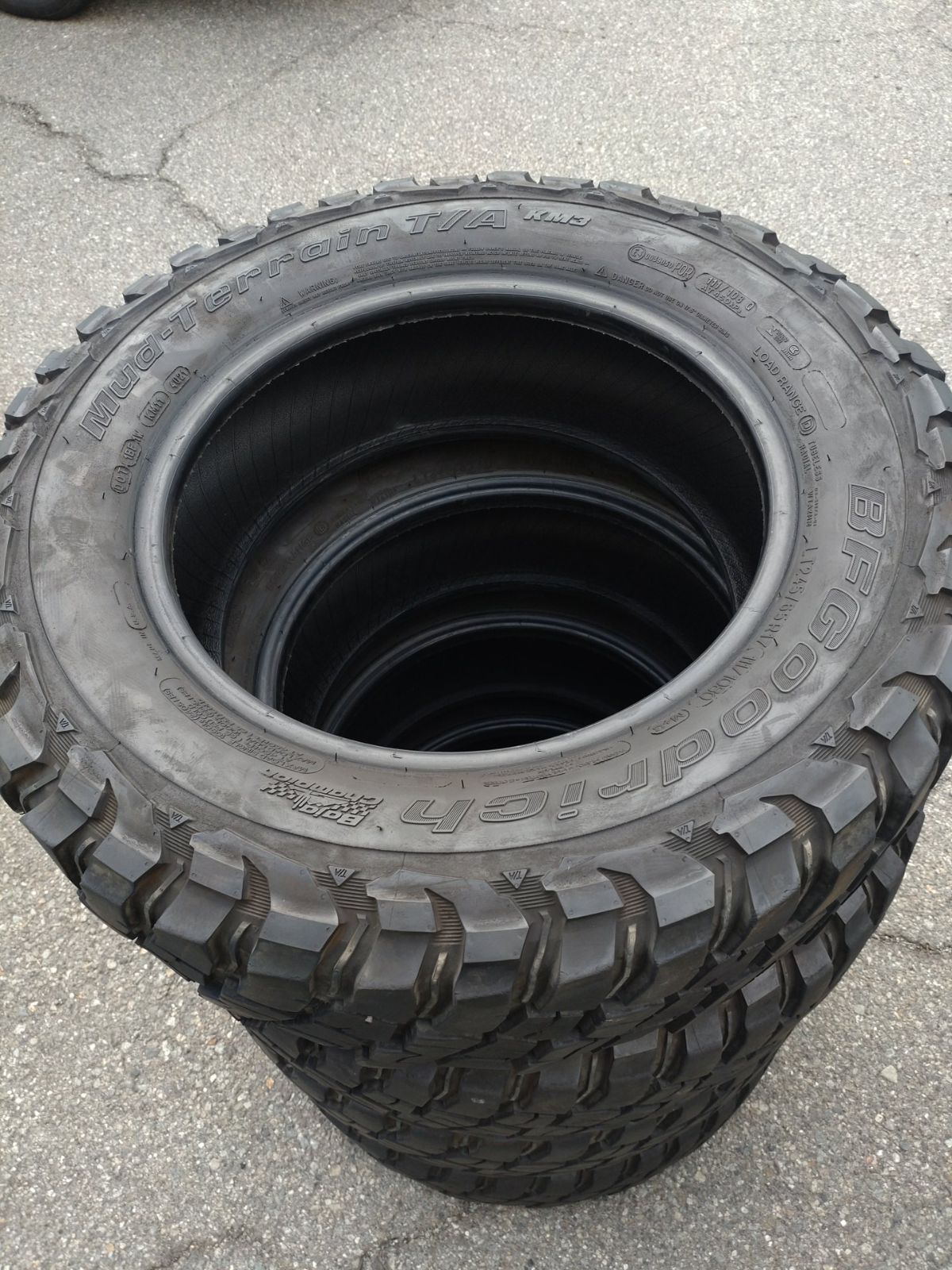 BFGoodrich Mud Terrain T A KM 3 245 65 R 17 タイヤ 4本セット ハリアー RAV 4 エクストレイル等