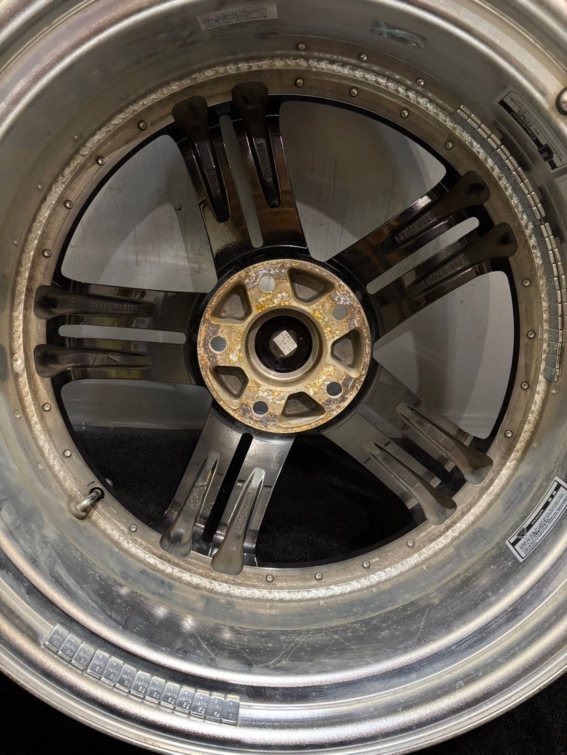  Weds 805 S 21インチ 9 J 27 120 5 H アルミホイール 1本 レクサス LS 深リム 2 L 17 21インチ ホイール