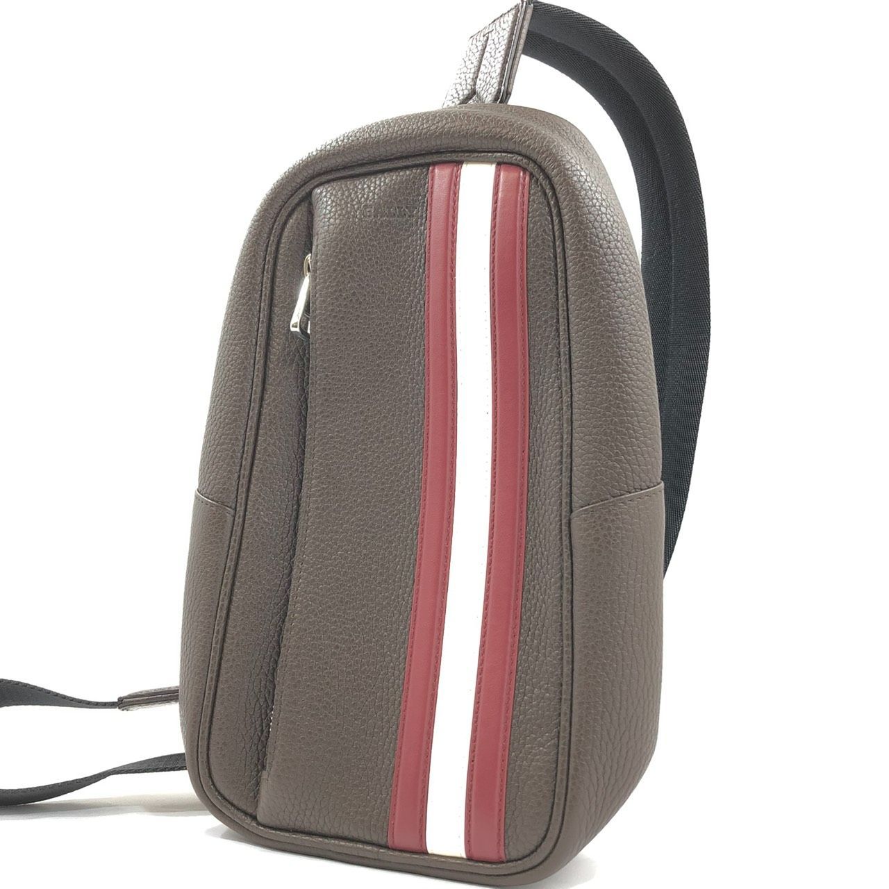 未使用品!!送料無料!!】 Bally バリー ストライプライン スリング