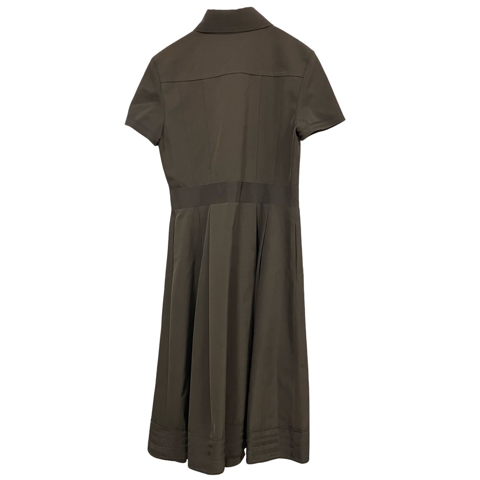 CC3 FOXEY NEW YORK フォクシーニューヨーク ワンピース ブラウン 半袖