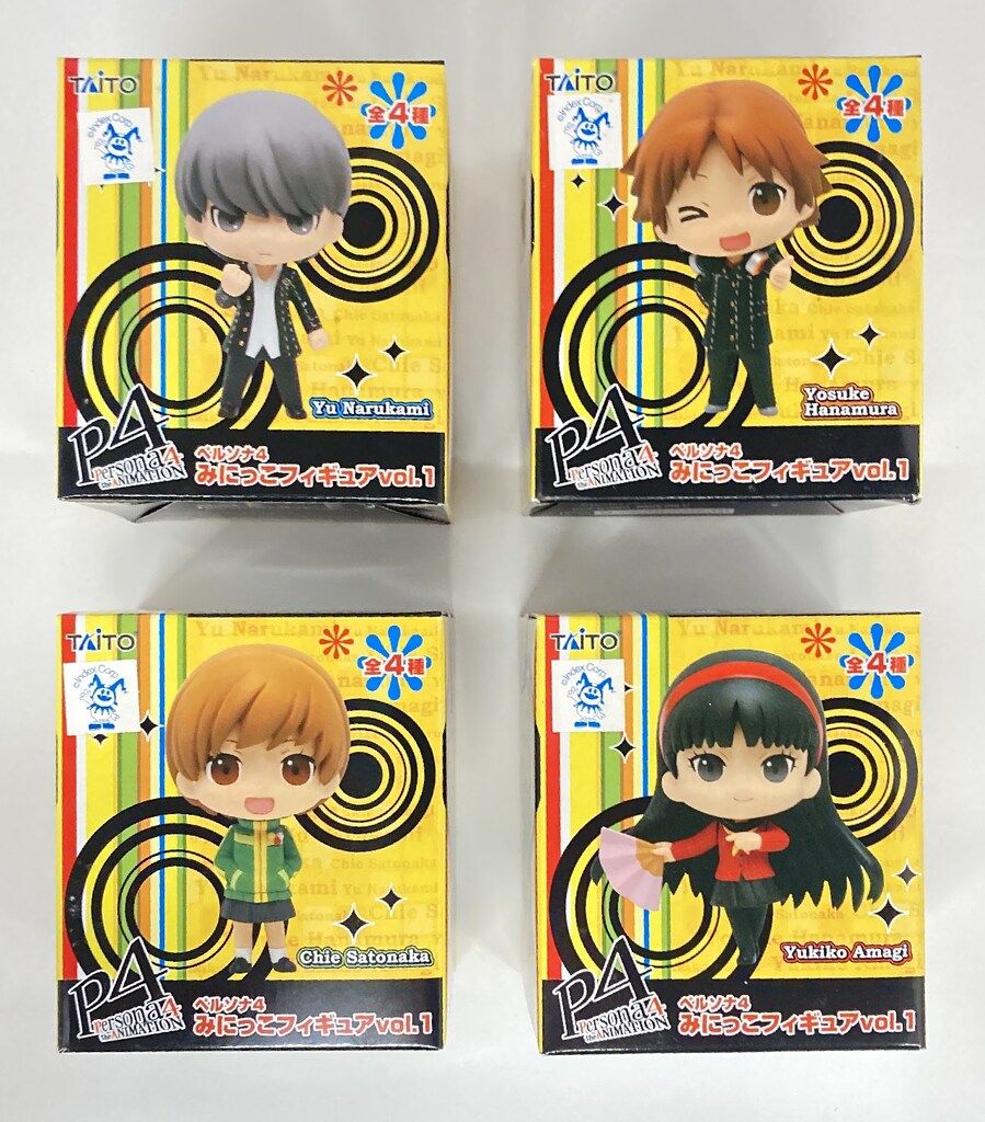 タイトー みにっこフィギュアVol 1 全4種セット ミニッコフィギュア1