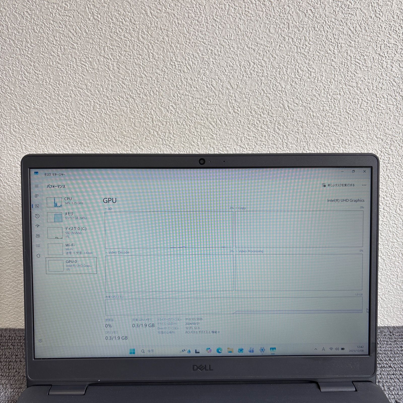 DELL vostro 3500 celeron 6305 メモリ4GB SSD 256GB Win11 - メルカリ
