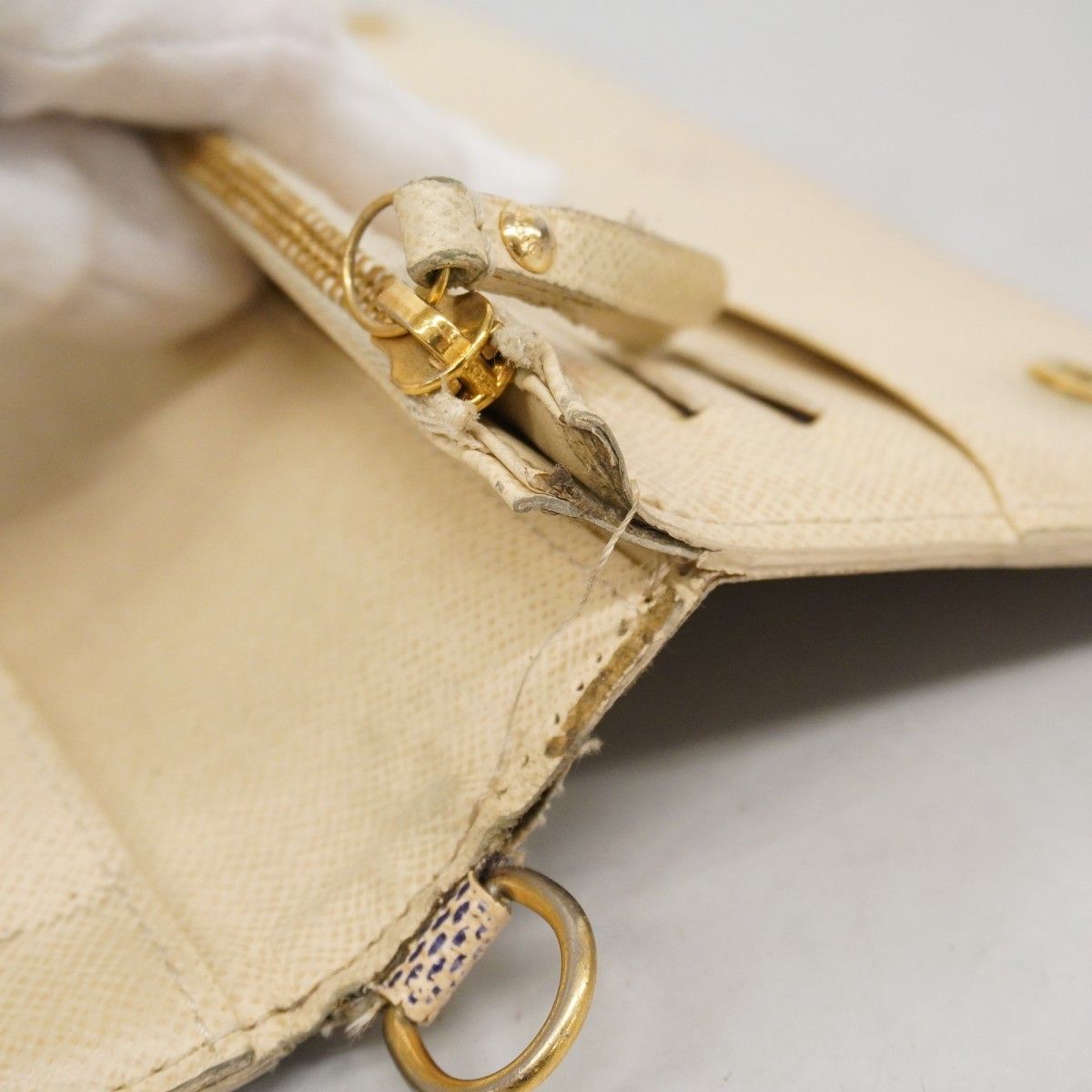 ☆SALE【5oe4871】ルイヴィトン 長財布 ダミエ・アズール