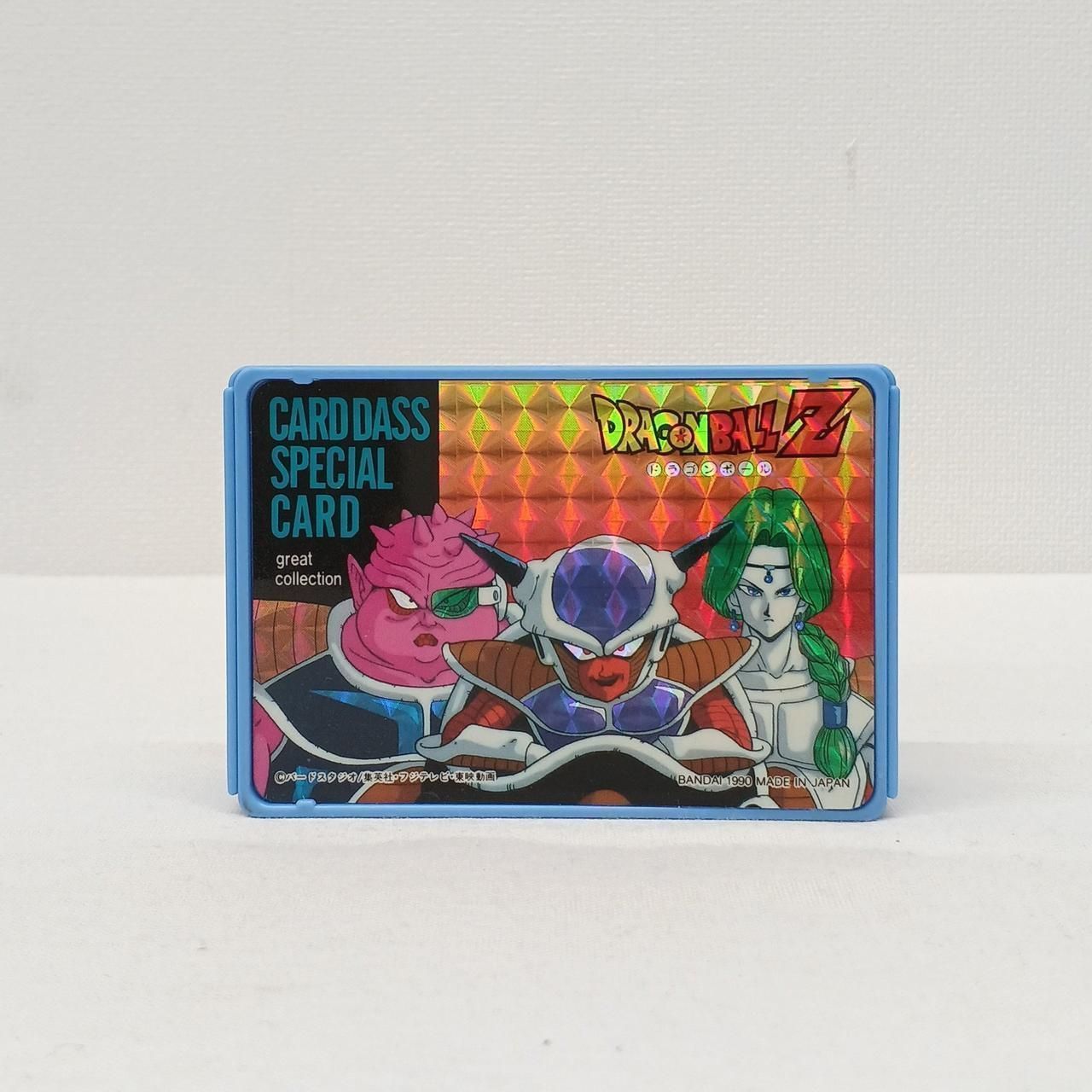 バンダイ カードダスボックス SPECIAL CARD プラ製 フリーザ一味 背景 オレンジ キャラ その他 A