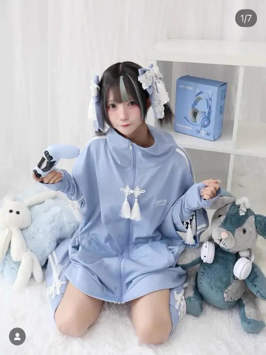 地雷系 달콤한 中国リボン結び トップス 3 COLOR