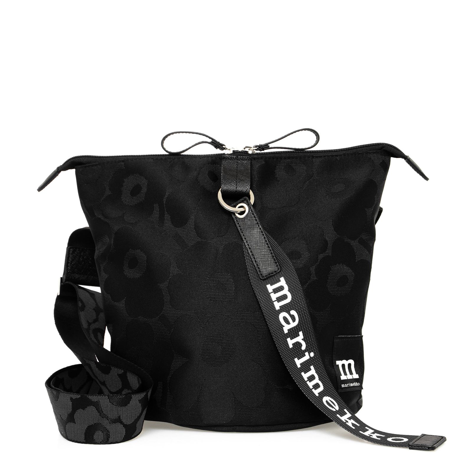 マリメッコ バッグ ショルダーバッグ ブラック WEAR ALL DAY UNIKKO CARRY BAG ウニッコ レディース 092227 レイングッズ