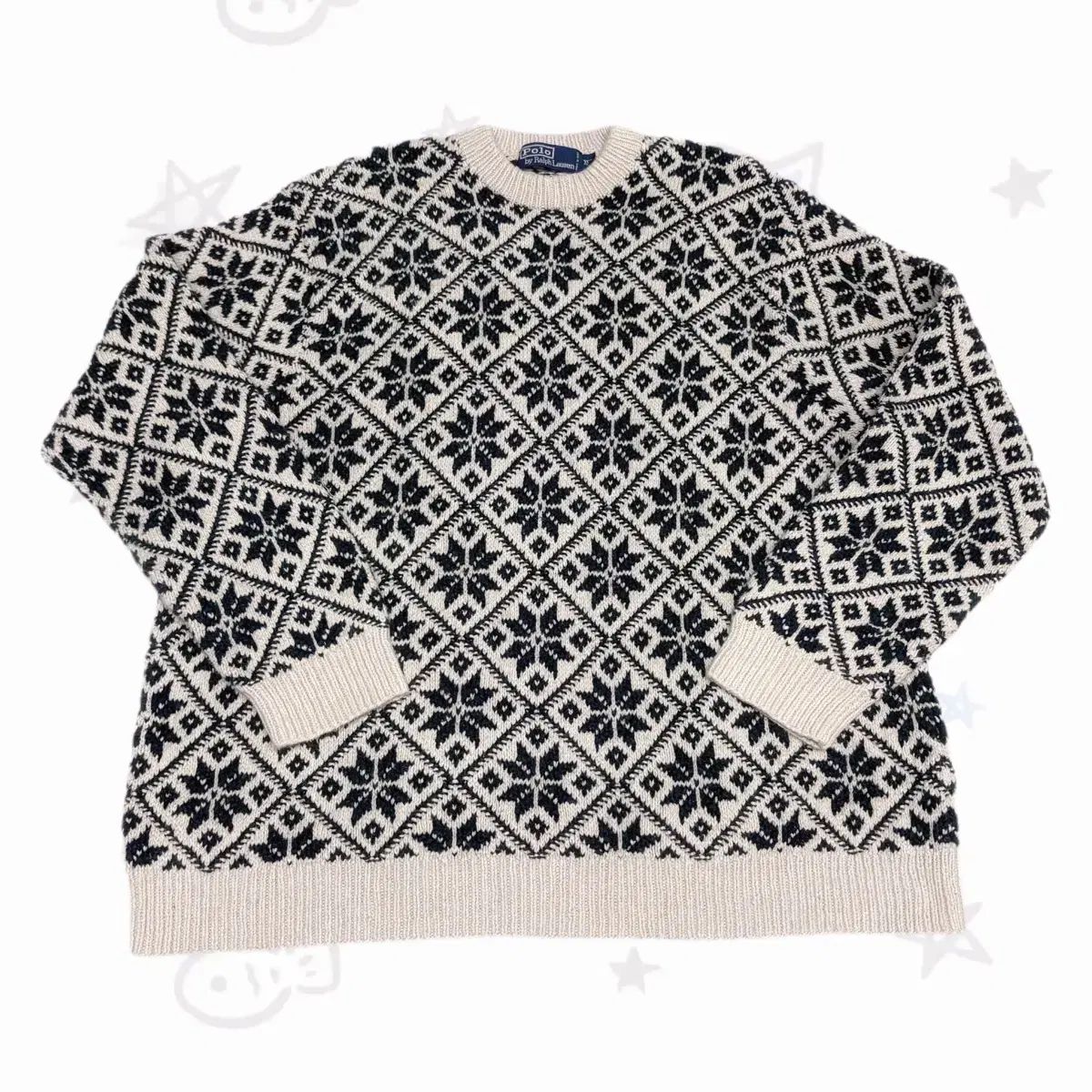 POLO ポロ 冬 花 パータン POINT ブルーアーカイブ ブルアカ ピンターコル 必須アイテム ニット