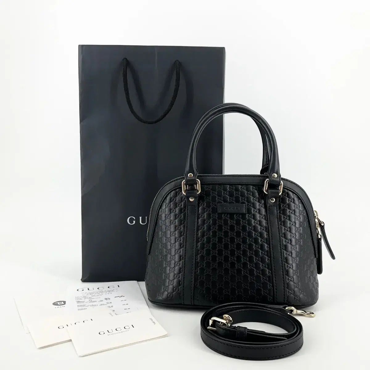 グッチ マイクロシマ ミニドーム 449654