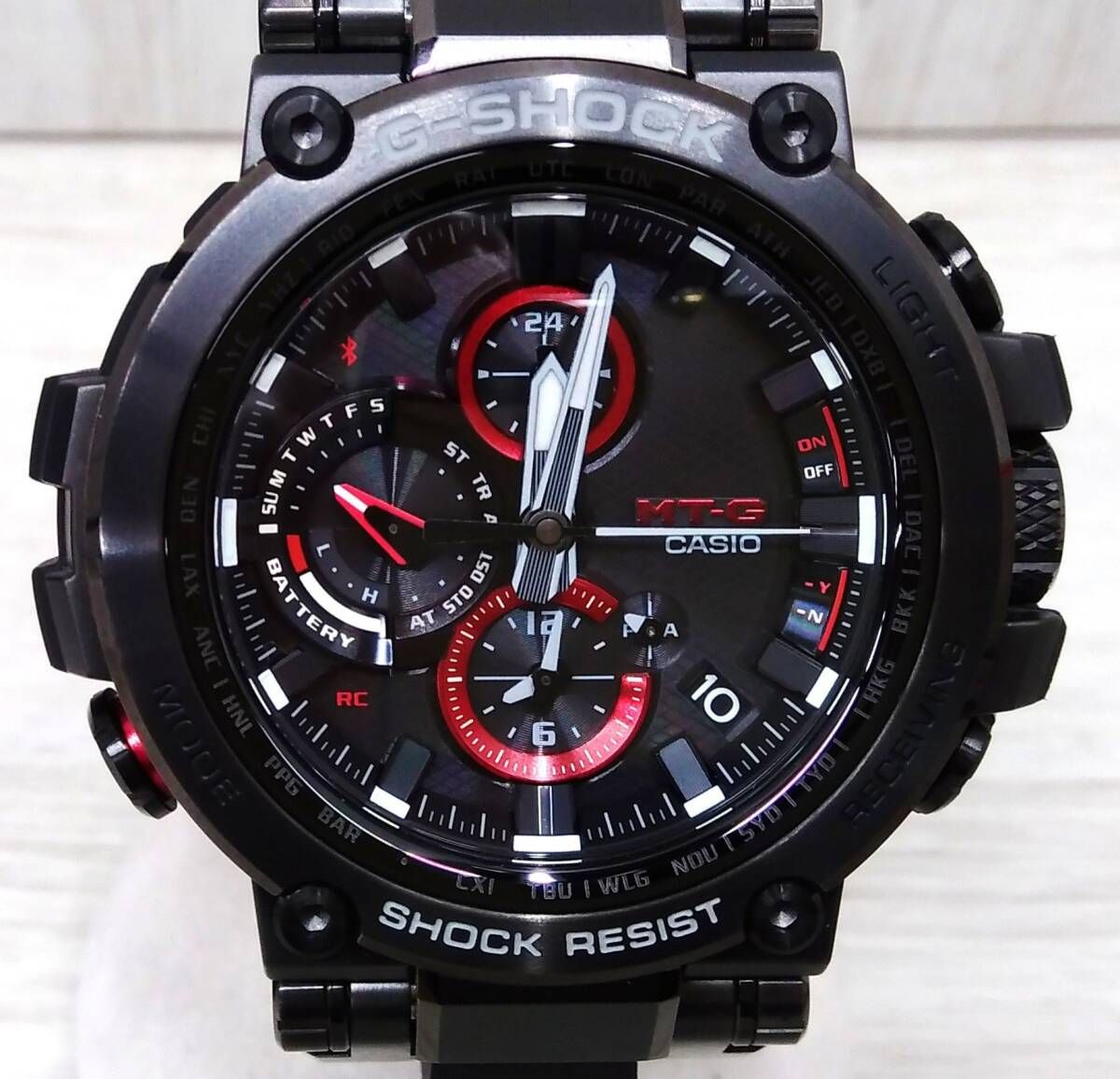 CASIO カシオ G-SHOCK MT-G MTG-B1000／001A**** モバイルリンク 