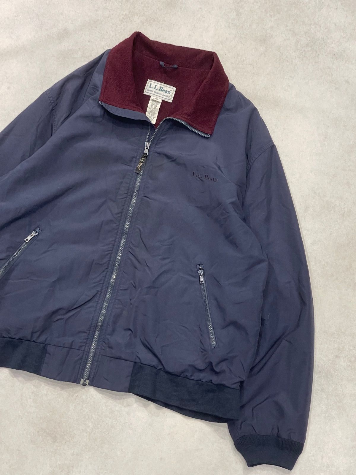 80s / L.L.Bean 】 80's エルエルビーン シェルドチンチラ ナイロン