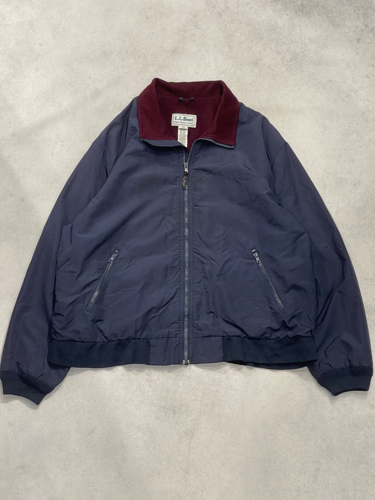80s / L.L.Bean 】 80's エルエルビーン シェルドチンチラ ナイロン