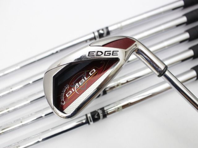 中古】[B-ランク] アイアンセット キャロウェイ DIABLO EDGE RED