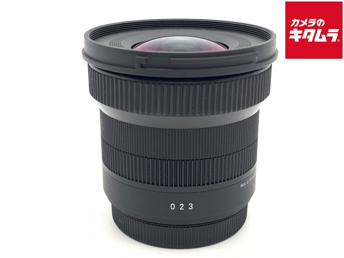 並品 シグマ 10 18 mm F 2 8 DC DN Contemporary フジフイルムX用