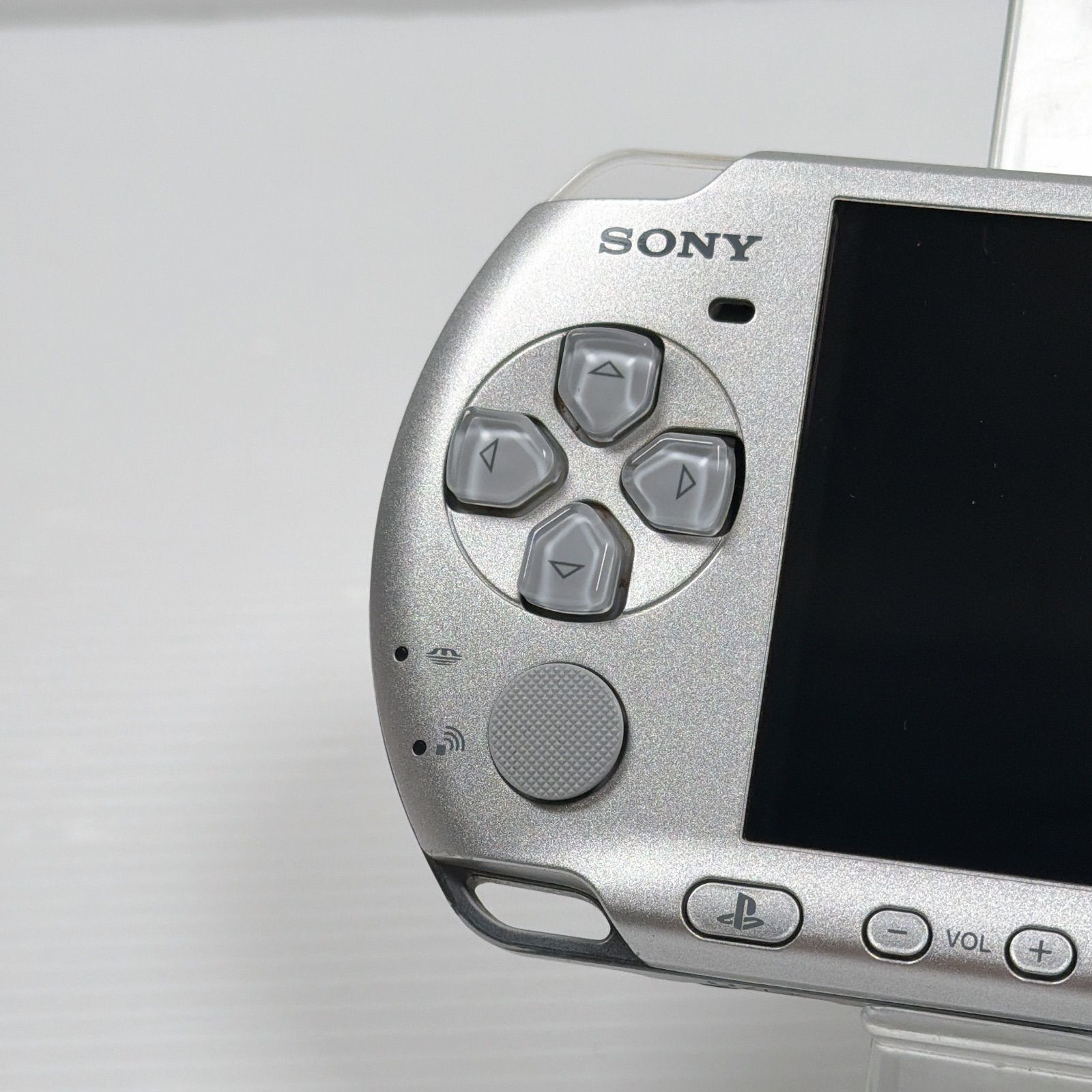  PSP 3000 ミスティックシルバー 遊べるセット FW 6.60 後期型モデル ソニー プレイステーション ポータブル SONY PlayStation Portable 本体(PSP) プレイステーションポータブル(PSP)