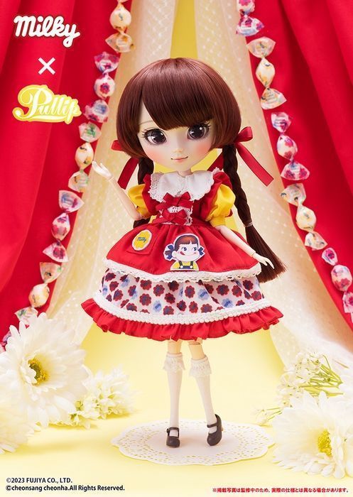 ♥品 グルーヴ プーリップ 不二家 ミルキーコラボ PEKO Lovely Milky ver.