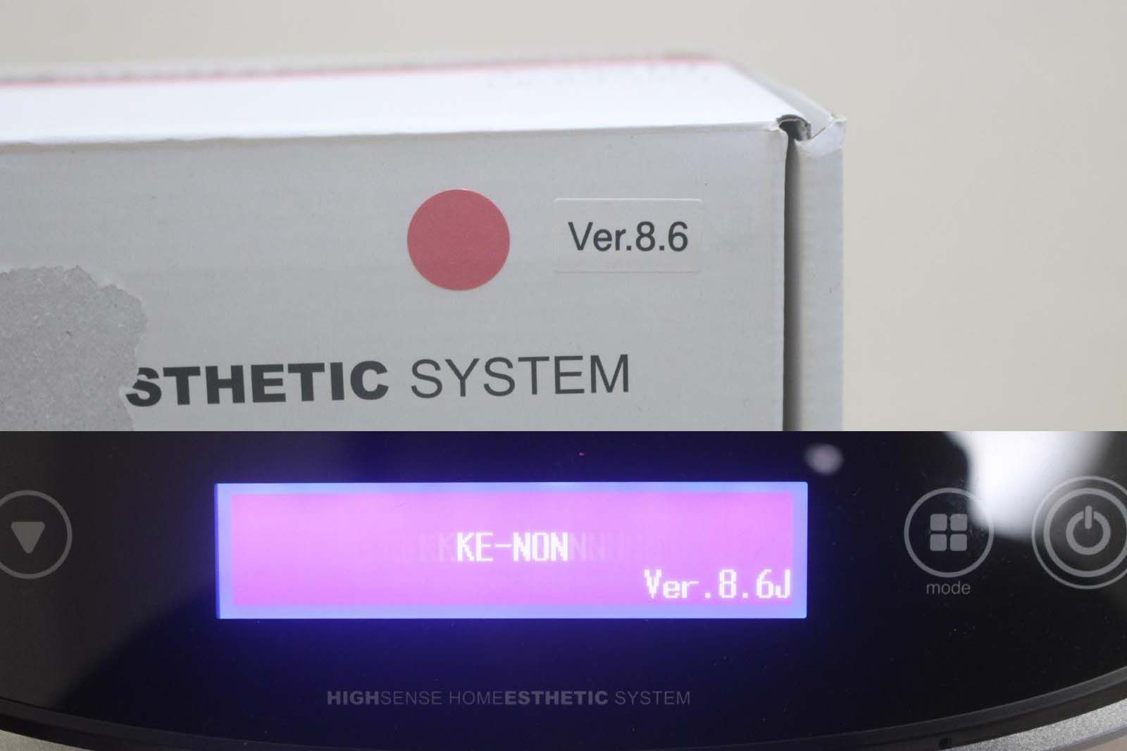  ke-nonケノン フラッシュ脱毛器NIPL-2080 Ver.8.6 J 替 ム付 脱毛器 脱毛 除毛