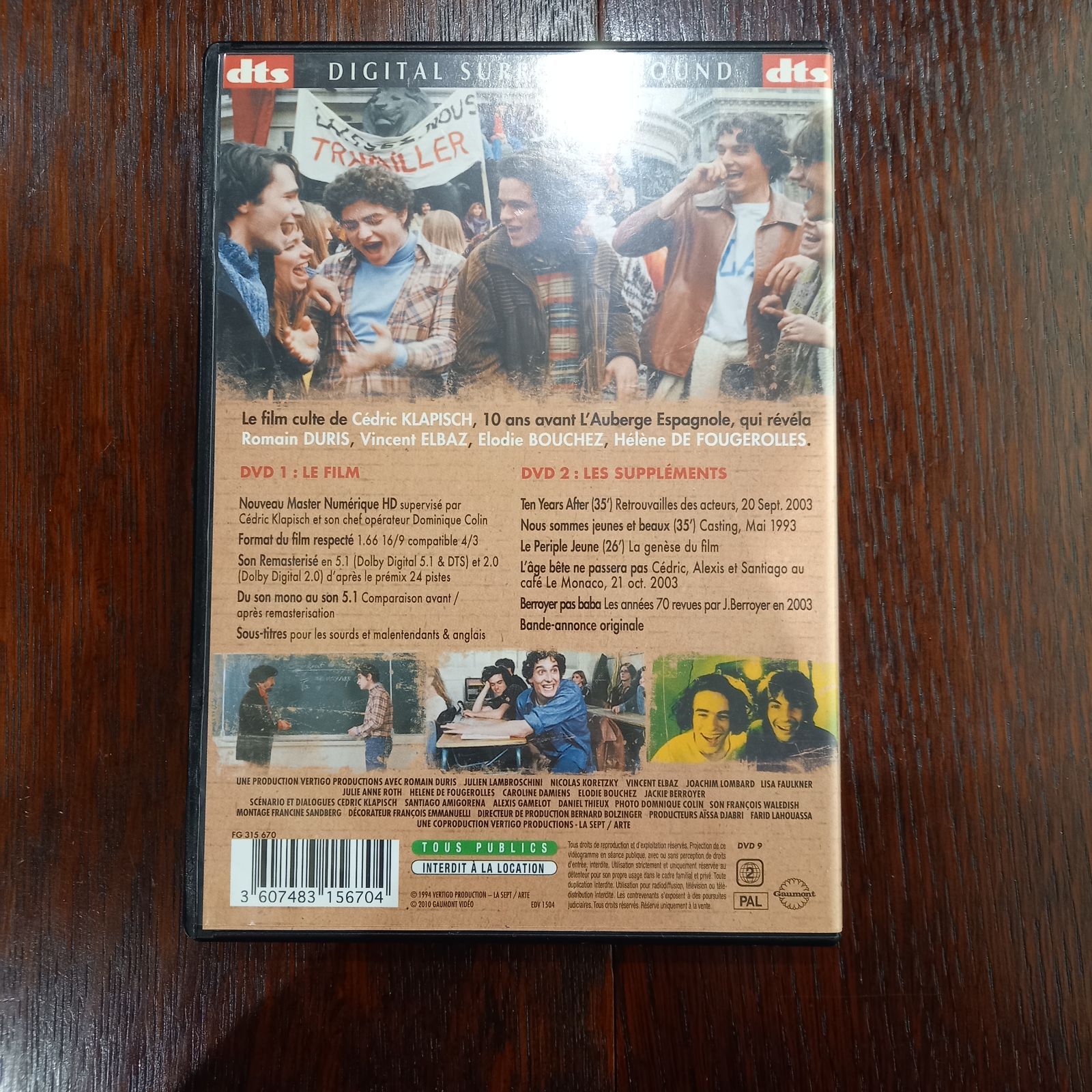 フランス映画DVD(海外版) Le Peril Jeune 青春シンドローム セドリック