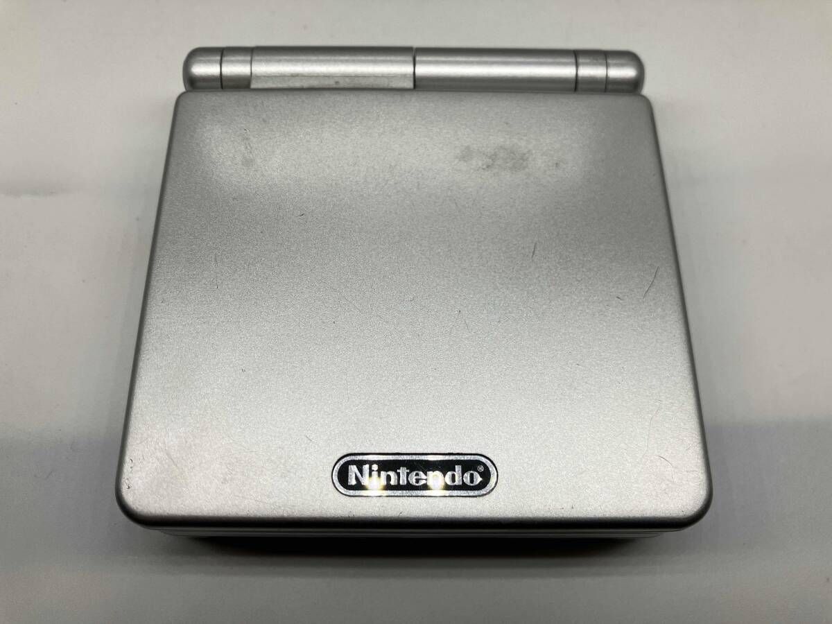 箱・説明書なし 動作確認済 ゲｰムボｰイアドバンスSPプラチナシルバｰ